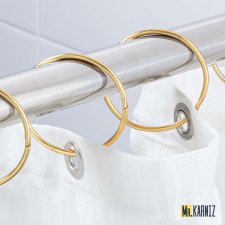 Кольца для штор Rings Gold 12 шт.